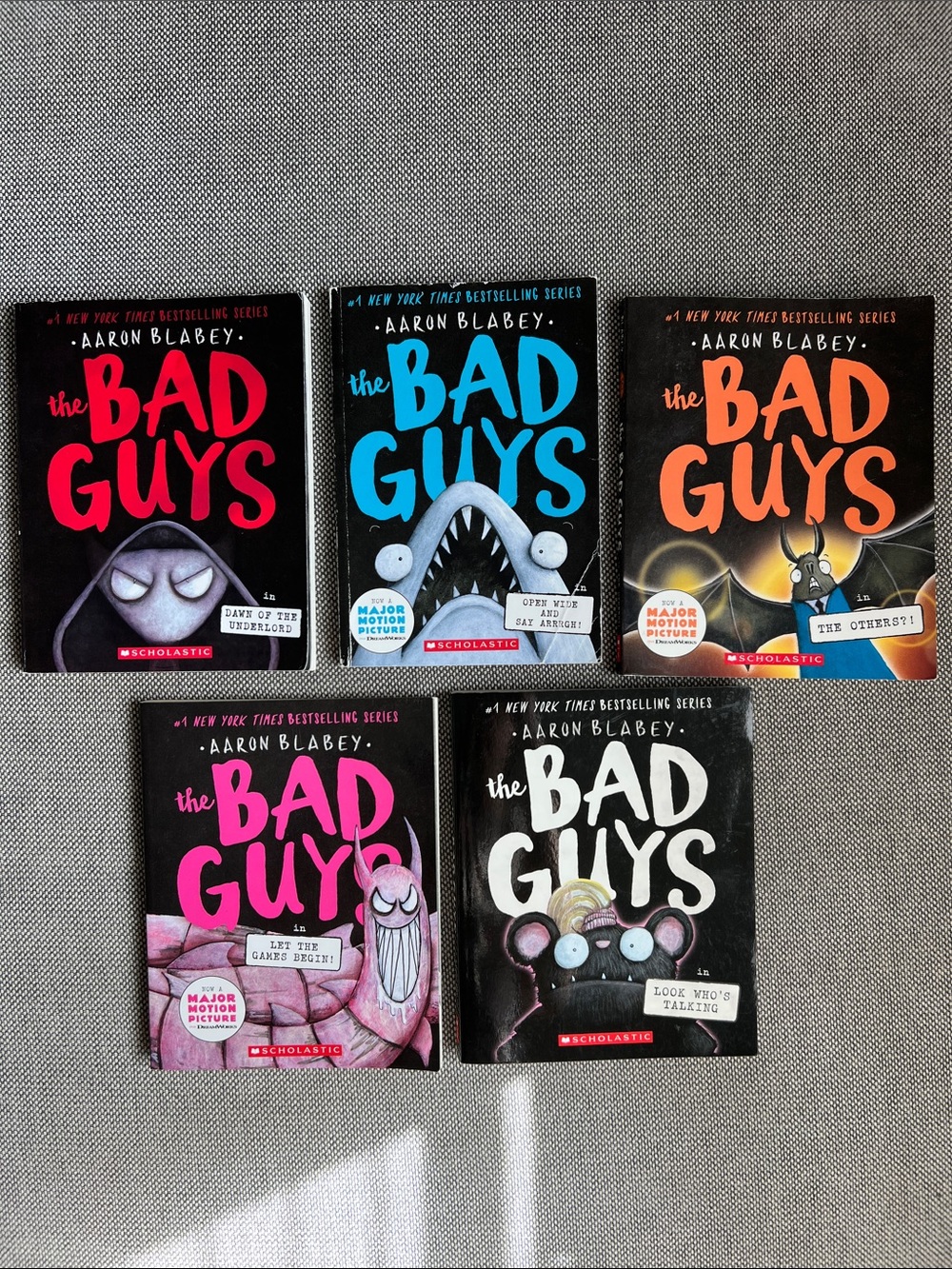 Bad Guys Books - #11/15-18 by Aaron Blabey